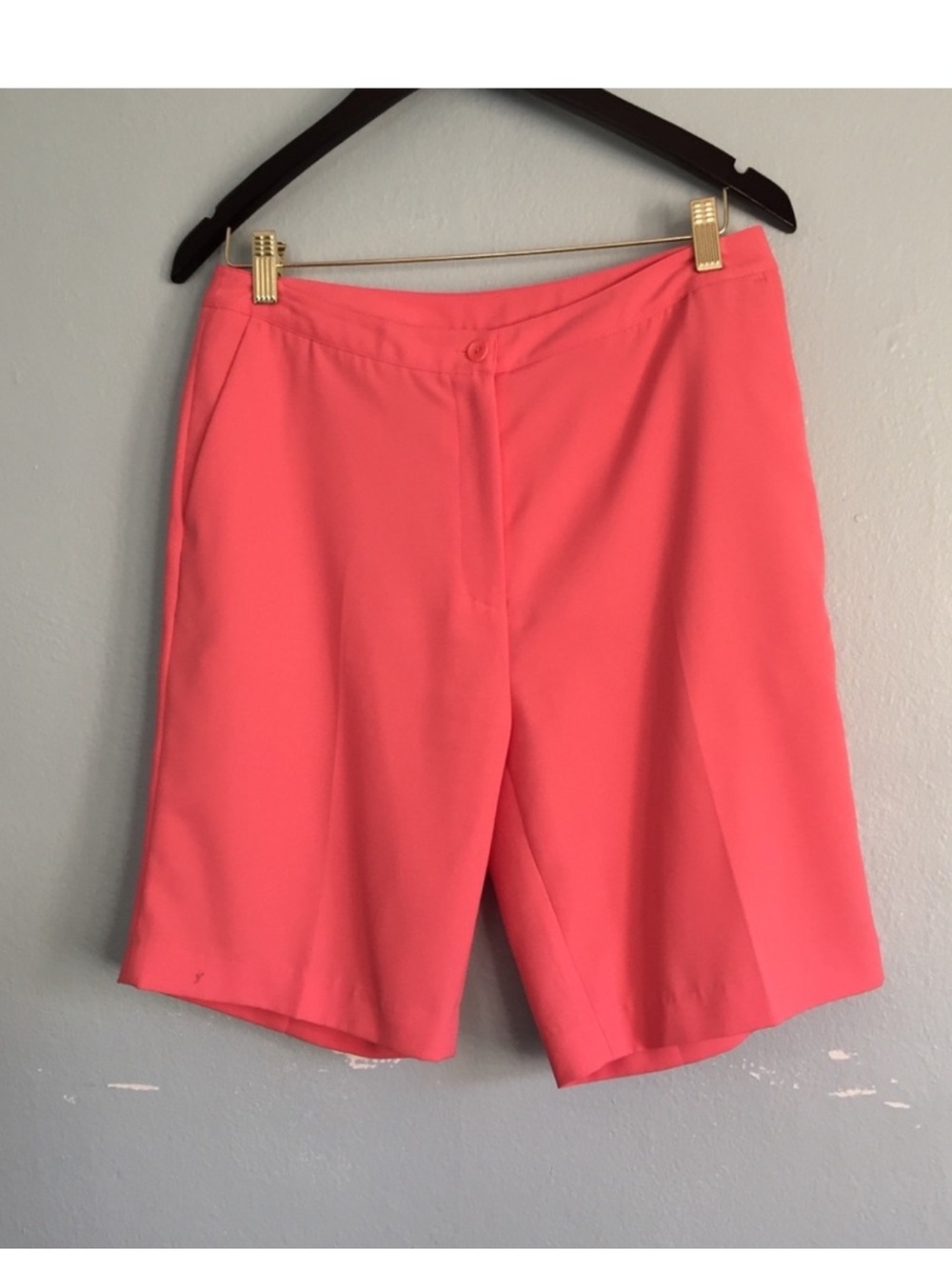 EP Pro Golf Capri Short in Coral Pink